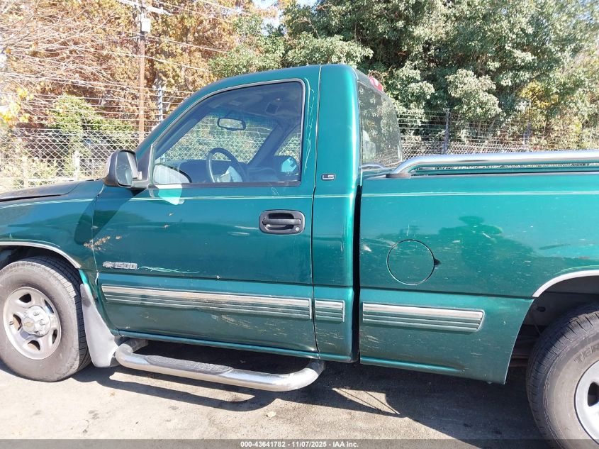 1999 Chevrolet Silverado 1500 Ls VIN: 1GCEC14V4XZ179142 Lot: 43641782