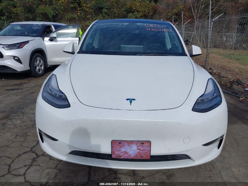 2021 Tesla Model Y Long Range Dual Motor All-Wheel Drive VIN: 5YJYGDEE8MF264472 Lot: 43641807
