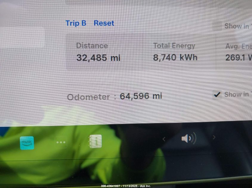 2021 Tesla Model Y Long Range Dual Motor All-Wheel Drive VIN: 5YJYGDEE8MF264472 Lot: 43641807