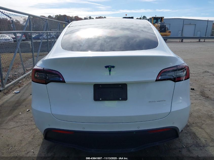 2021 Tesla Model Y Long Range Dual Motor All-Wheel Drive VIN: 5YJYGDEE8MF264472 Lot: 43641807