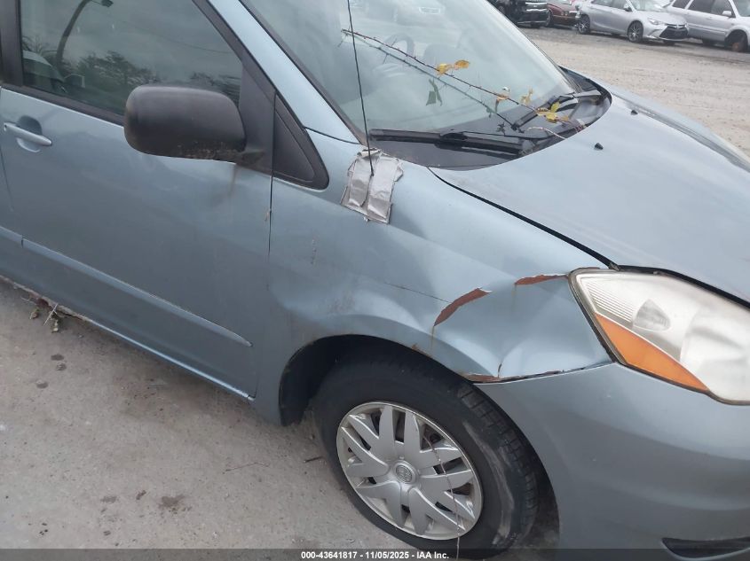 2008 Toyota Sienna Le VIN: 5TDZK23C98S139880 Lot: 43641817