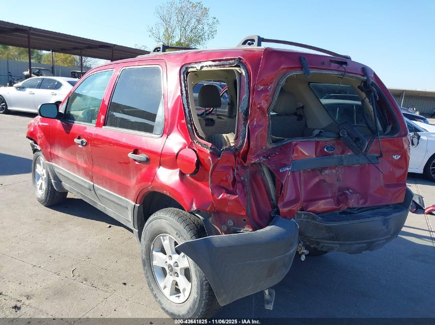 2006 Ford Escape Xlt/Xlt Sport VIN: 1FMCU031X6KD46393 Lot: 43641825