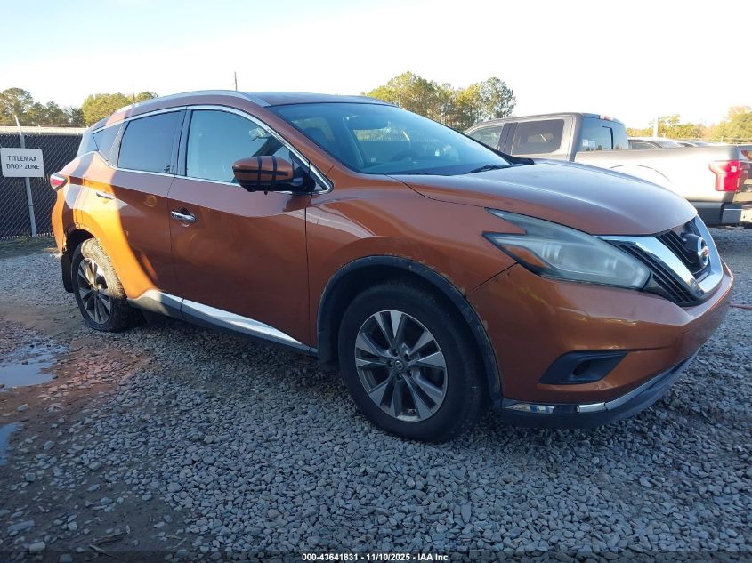 2015 NISSAN MURANO SL - 5N1AZ2MG7FN247715