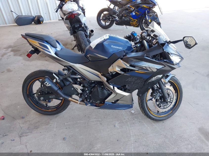 2023 Kawasaki Ex400 VIN: JKAEXKG11PDAM0258 Lot: 43641832