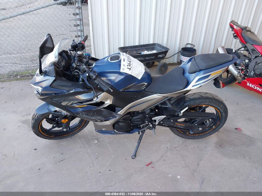 2023 Kawasaki Ex400 VIN: JKAEXKG11PDAM0258 Lot: 43641832