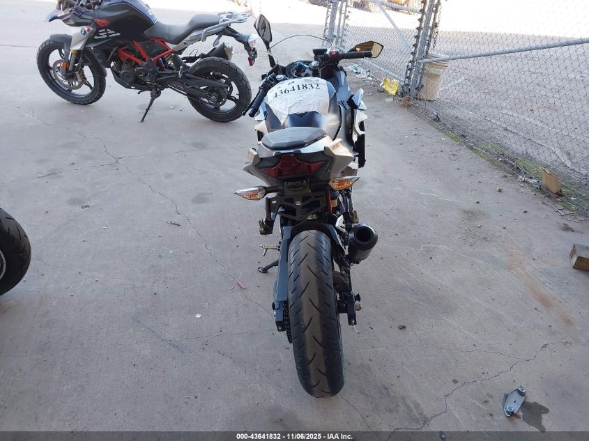 2023 Kawasaki Ex400 VIN: JKAEXKG11PDAM0258 Lot: 43641832