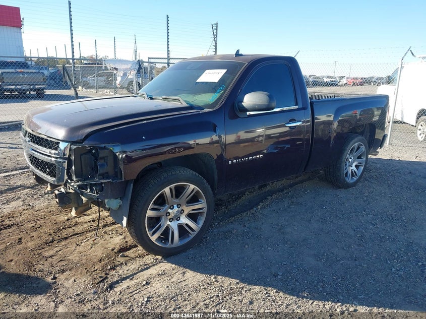 1GCEC14J88Z191616 2008 CHEVROLET SILVERADO photo no. 2