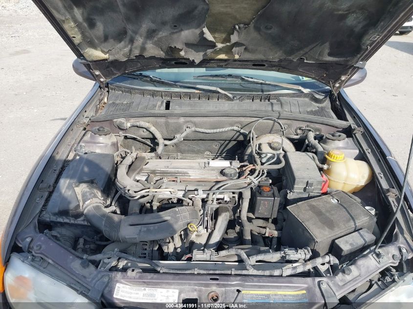 2000 Saturn Ls1 VIN: 1G8JU52F9YY657782 Lot: 43641991