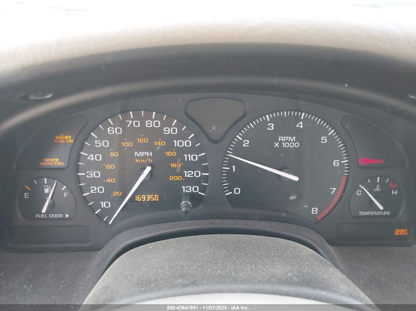 2000 Saturn Ls1 VIN: 1G8JU52F9YY657782 Lot: 43641991