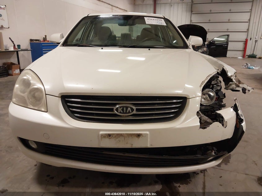 2007 Kia Optima Ex V6 VIN: KNAGE124275161742 Lot: 43642018