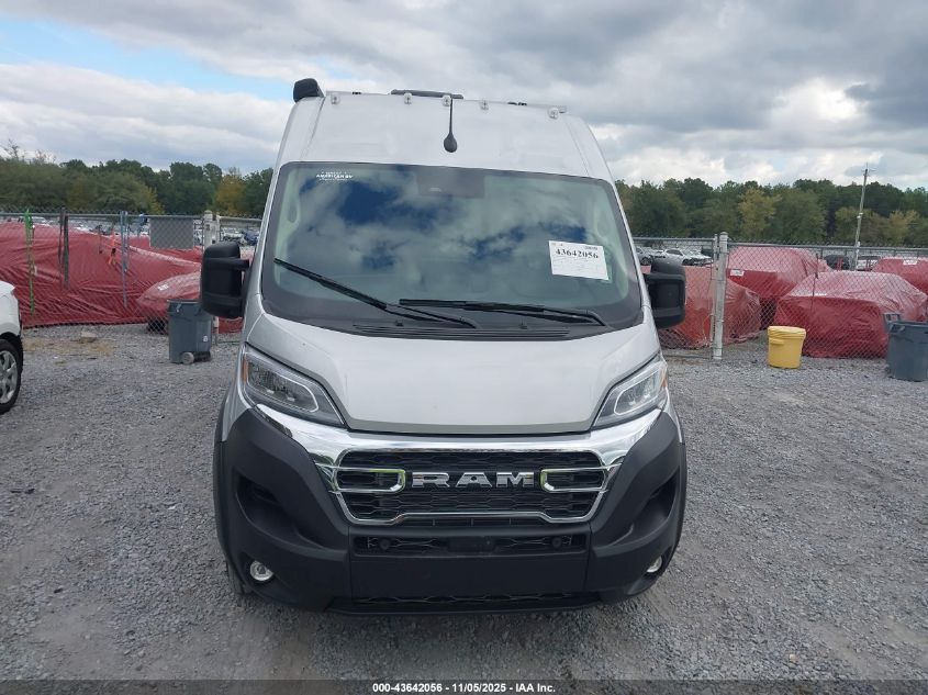 2025 Ram Promaster 3500 Window Van High Roof 159 Wb Ext VIN: 3C6MRVUG6SE551658 Lot: 43642056