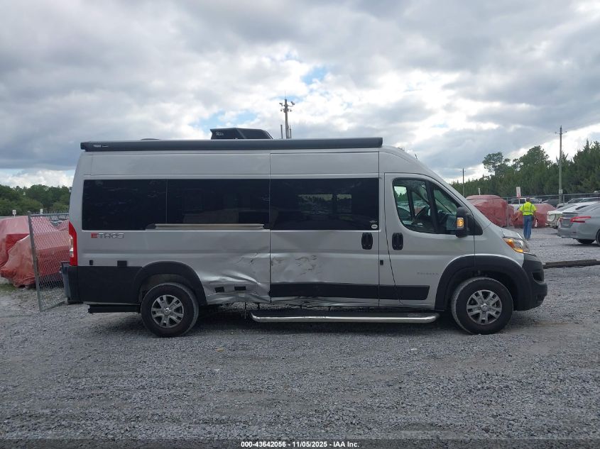 2025 Ram Promaster 3500 Window Van High Roof 159 Wb Ext VIN: 3C6MRVUG6SE551658 Lot: 43642056