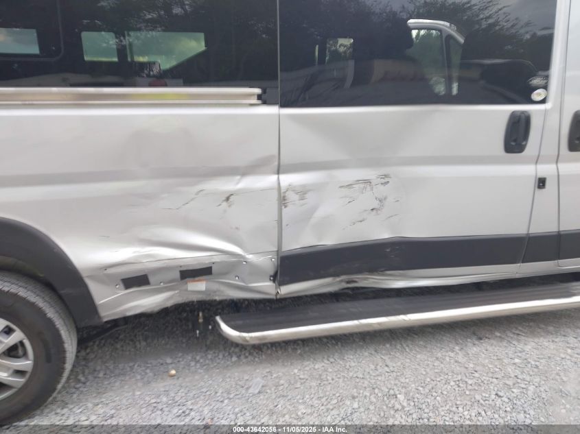 2025 Ram Promaster 3500 Window Van High Roof 159 Wb Ext VIN: 3C6MRVUG6SE551658 Lot: 43642056