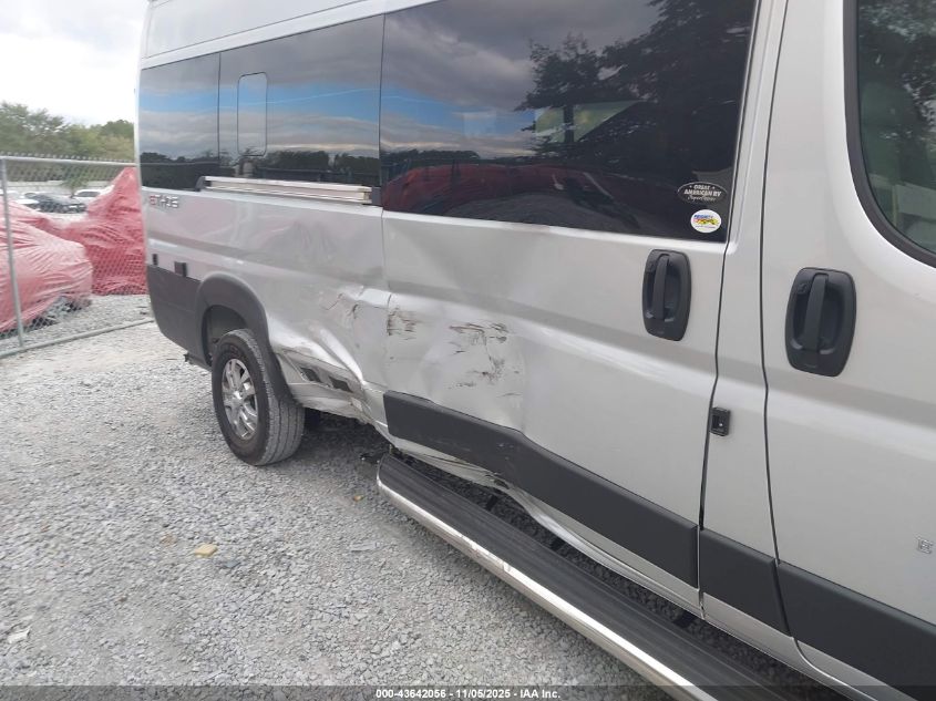 2025 Ram Promaster 3500 Window Van High Roof 159 Wb Ext VIN: 3C6MRVUG6SE551658 Lot: 43642056