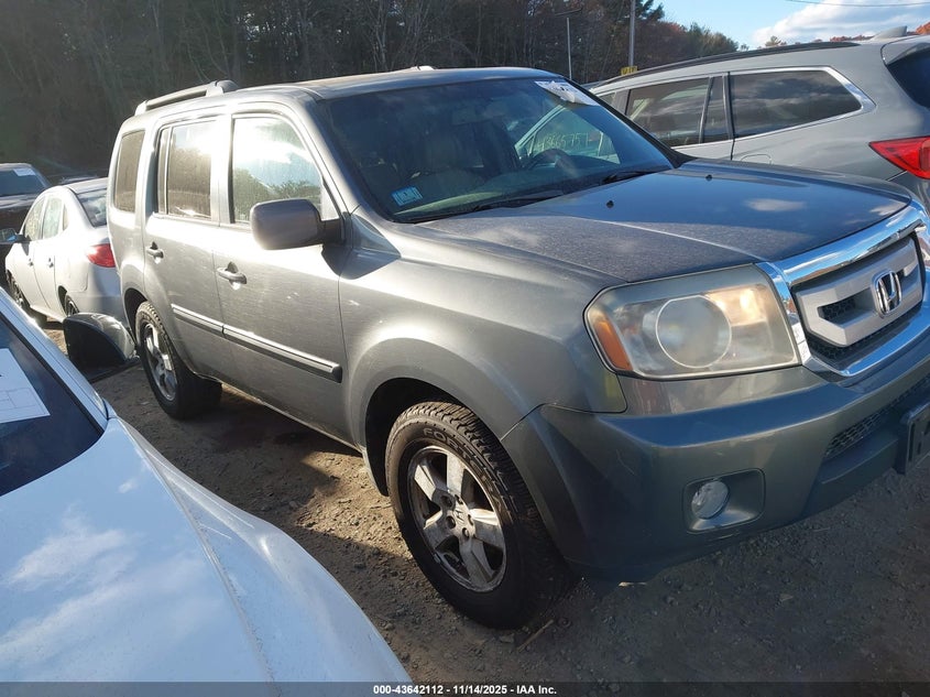 5FNYF4H50BB033223 2011 Honda Pilot Ex-L auction photo 1