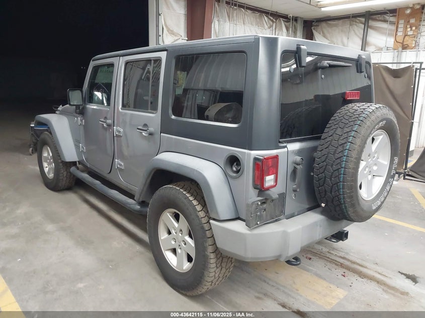 2017 JEEP WRANGLER UNLIMITED SPORT 4X4 1C4BJWDG4HL633983