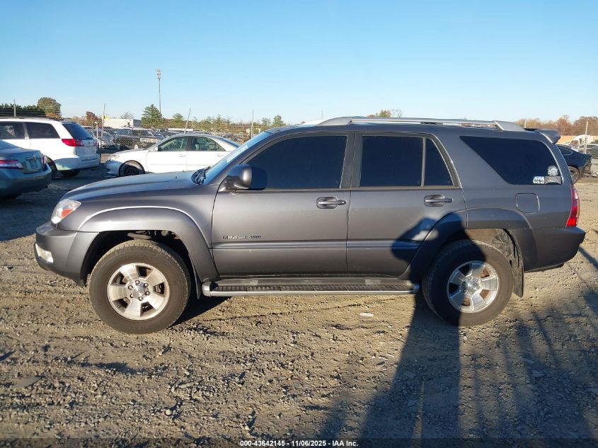 2004 Toyota 4Runner Limited V6 VIN: JTEBU17RX40025478 Lot: 43642145