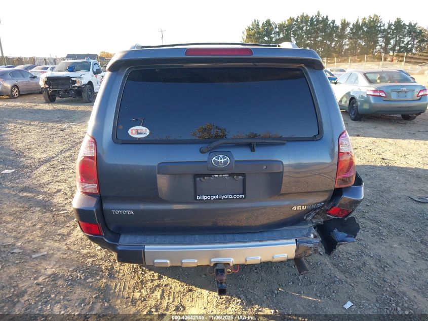 2004 Toyota 4Runner Limited V6 VIN: JTEBU17RX40025478 Lot: 43642145