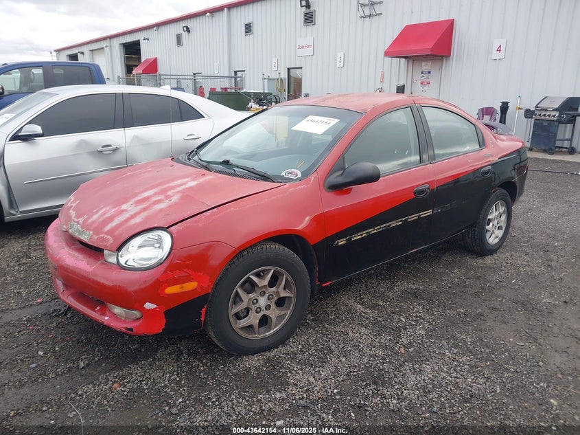 1B3ES46CX1D264153 2001 DODGE NEON photo no. 2