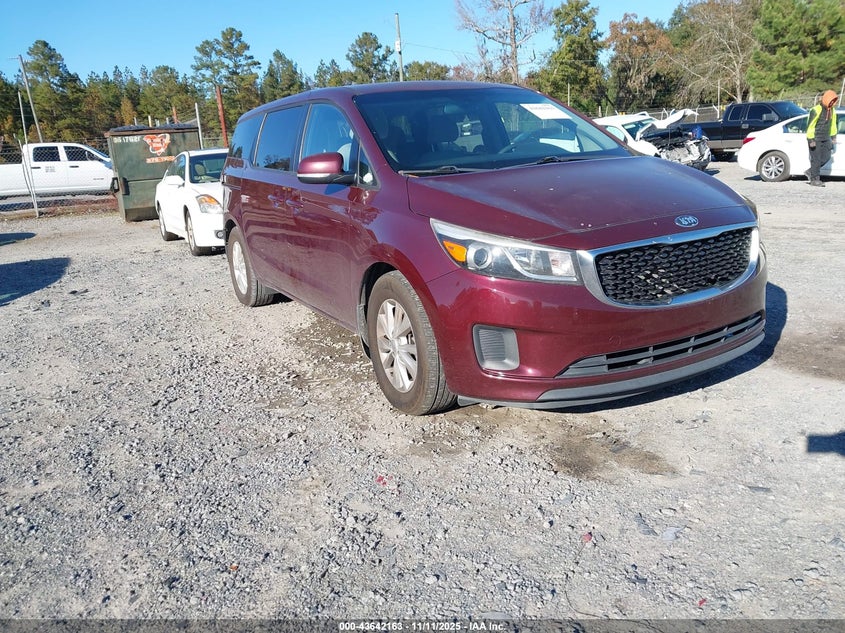 2018 KIA SEDONA LX - KNDMB5C1XJ6410025