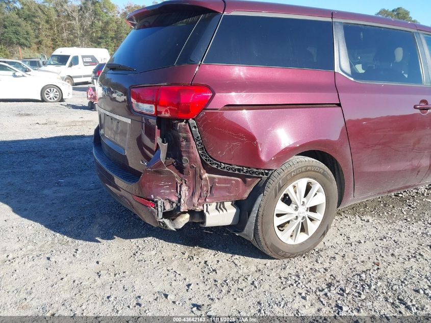 2018 Kia Sedona Lx VIN: KNDMB5C1XJ6410025 Lot: 43642163