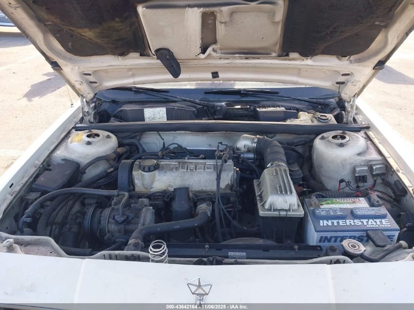 1985 Dodge 600 VIN: 1B3BV55E2FG198190 Lot: 43642164