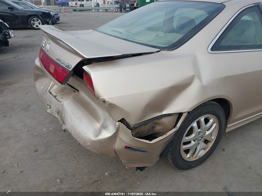 1HGCG22591A031645 2001 HONDA ACCORD photo no. 12