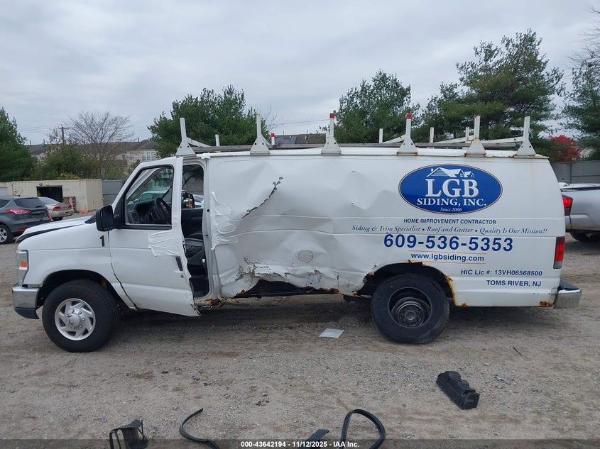 2014 Ford E-350 Super Duty Commercial VIN: 1FTSS3EL2EDA27322 Lot: 43642194