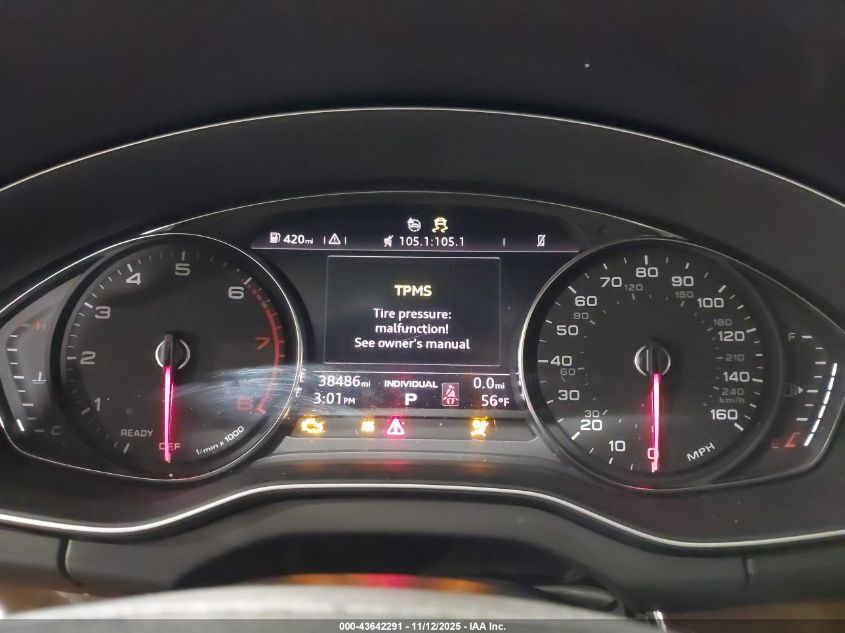 2019 Audi Q5 45 Premium VIN: WA1ANAFY8K2132840 Lot: 43642291