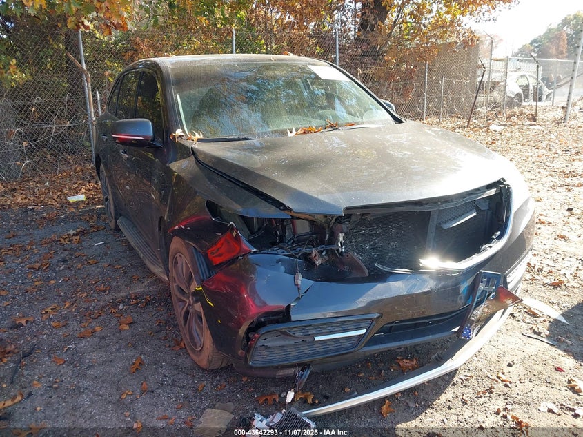 2014 Acura Mdx Technology Package VIN: 5FRYD4H4XEB012007 Lot: 43642293