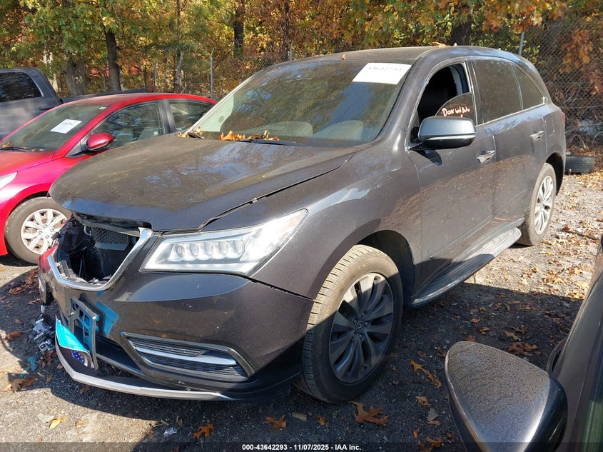 2014 ACURA MDX auction photo 2