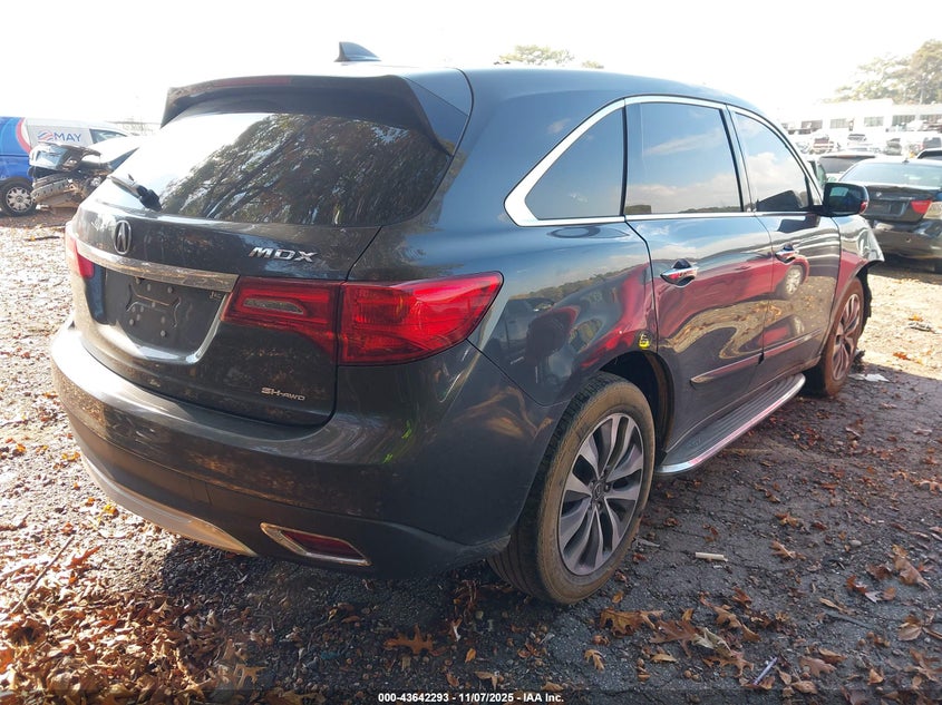 2014 ACURA MDX auction photo 4