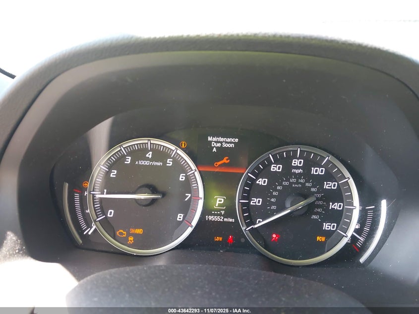 2014 ACURA MDX auction photo 7