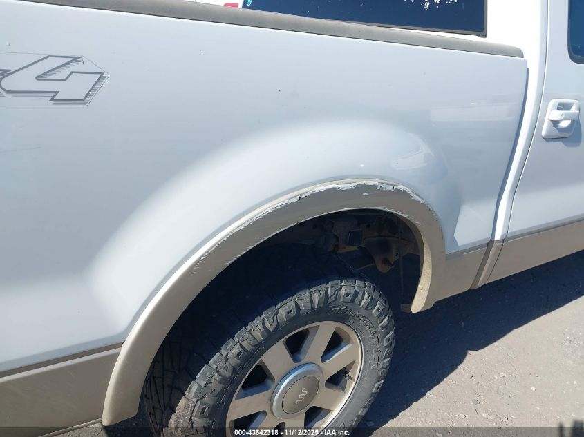 2008 Ford F-150 60Th Anniversary/Fx4/King Ranch/Lariat/Xlt VIN: 1FTPW14VX8KD46078 Lot: 43642318