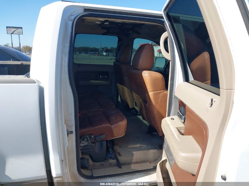 2008 Ford F-150 60Th Anniversary/Fx4/King Ranch/Lariat/Xlt VIN: 1FTPW14VX8KD46078 Lot: 43642318