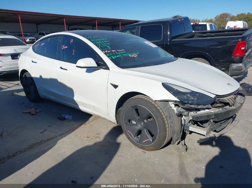 TESLA MODEL 3 STANDARD RANGE PLUS REAR-WHEEL DRIVE