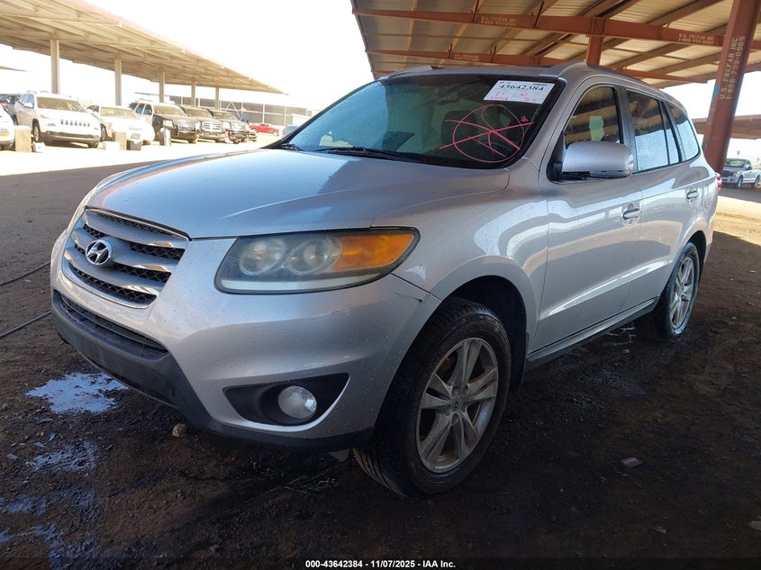 5XYZH4AG8CG097689 2012 HYUNDAI SANTA FE photo no. 2