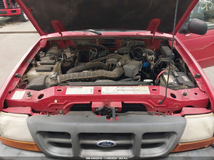 1998 Ford Ranger Splash/Xl/Xlt VIN: 1FTZR15U2WPB26679 Lot: 43642418