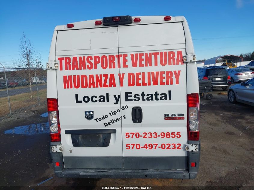 2014 Ram Promaster 2500 High Roof VIN: 3C6TRVCG0EE122954 Lot: 43642427