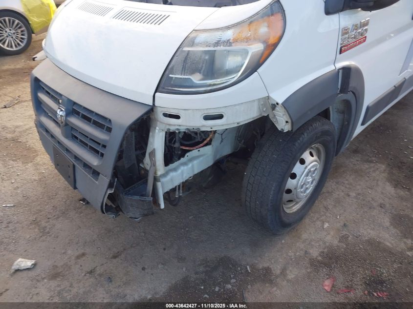 2014 Ram Promaster 2500 High Roof VIN: 3C6TRVCG0EE122954 Lot: 43642427