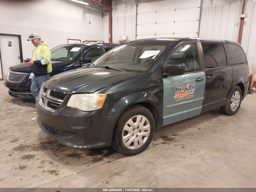 2014 DODGE GRAND CARAVAN SE - 2C4RDGBG0ER389721