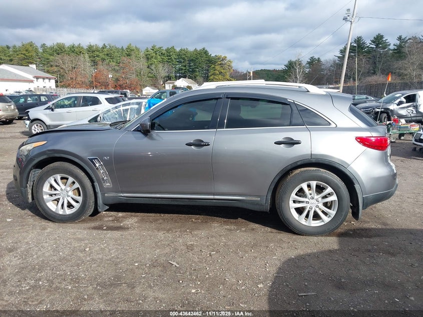 2017 Infiniti Qx70 VIN: JN8CS1MW3HM416015 Lot: 43642462