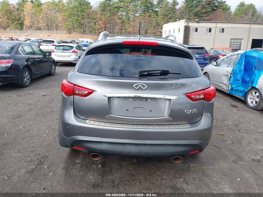 2017 Infiniti Qx70 VIN: JN8CS1MW3HM416015 Lot: 43642462