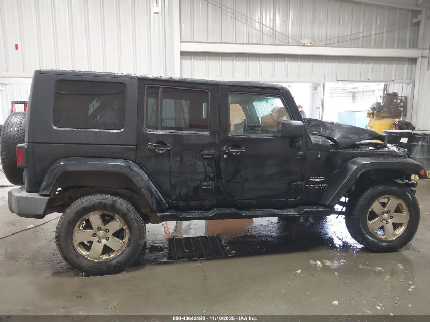 2008 Jeep Wrangler Unlimited Sahara VIN: 1J4GA59188L574466 Lot: 43642480