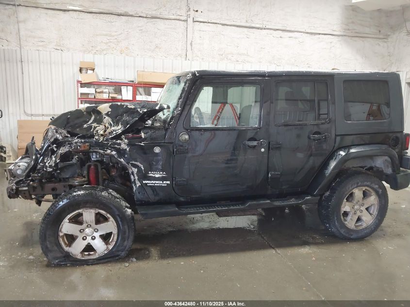 2008 Jeep Wrangler Unlimited Sahara VIN: 1J4GA59188L574466 Lot: 43642480