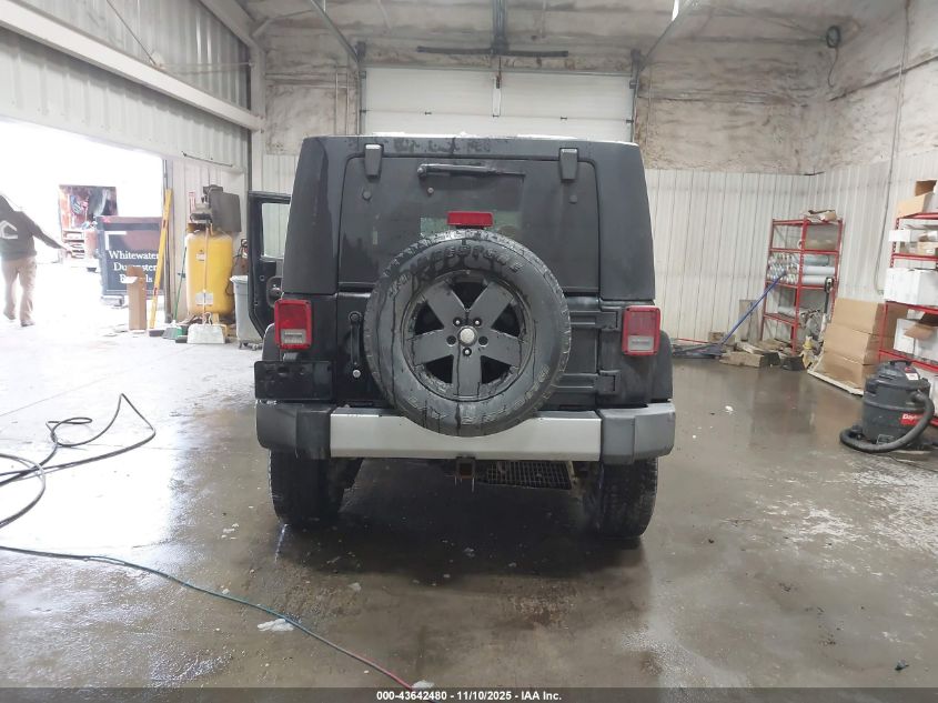 2008 Jeep Wrangler Unlimited Sahara VIN: 1J4GA59188L574466 Lot: 43642480