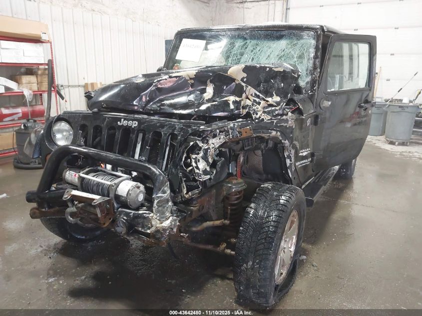 2008 Jeep Wrangler Unlimited Sahara VIN: 1J4GA59188L574466 Lot: 43642480