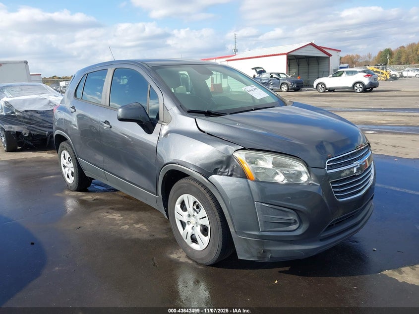 2016 CHEVROLET TRAX 1LS - 3GNCJKSB7GL278063