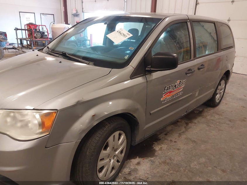 2014 Dodge Grand Caravan American Value Pkg VIN: 2C4RDGBG2ER229663 Lot: 43642553