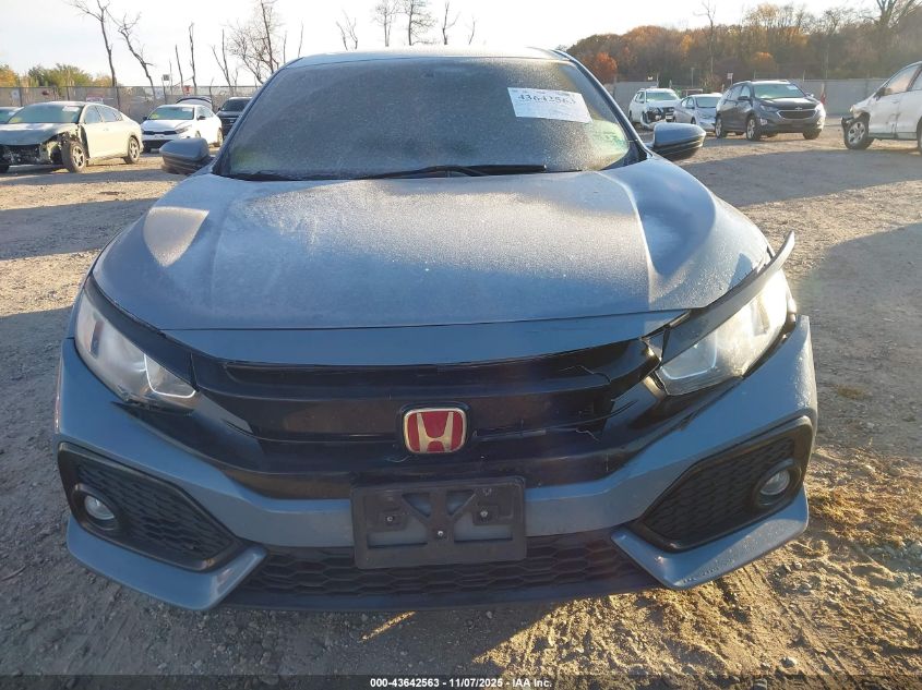 2018 Honda Civic Ex VIN: SHHFK7H57JU412625 Lot: 43642563